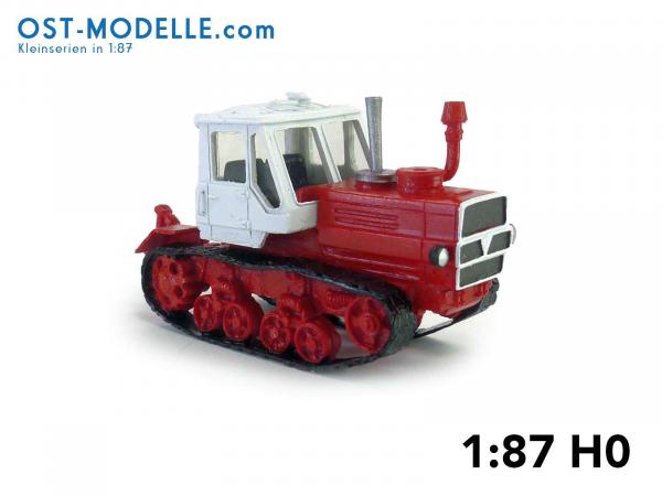 Raupentraktor T150 rot - weiß